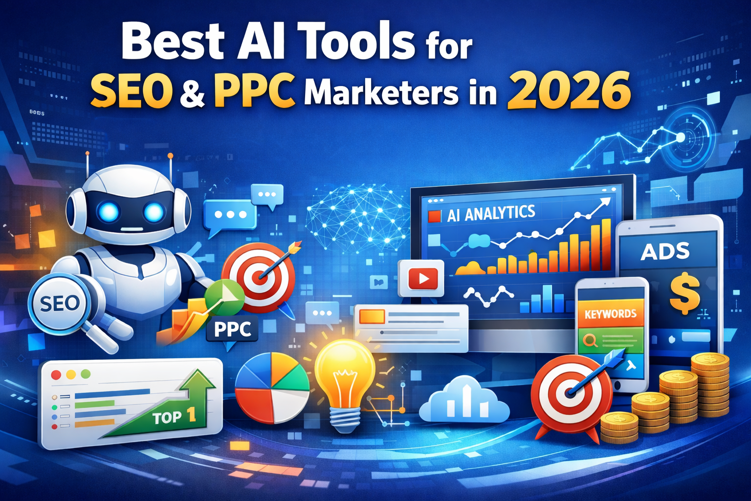 Best AI Tools for SEO & PPC Marketers in 2026
